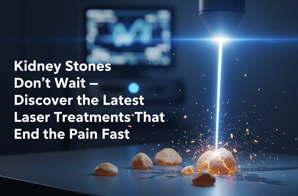 Kidney Stones Don’t Wait — Discover the Latest Laser Treatments That End the Pain Fast