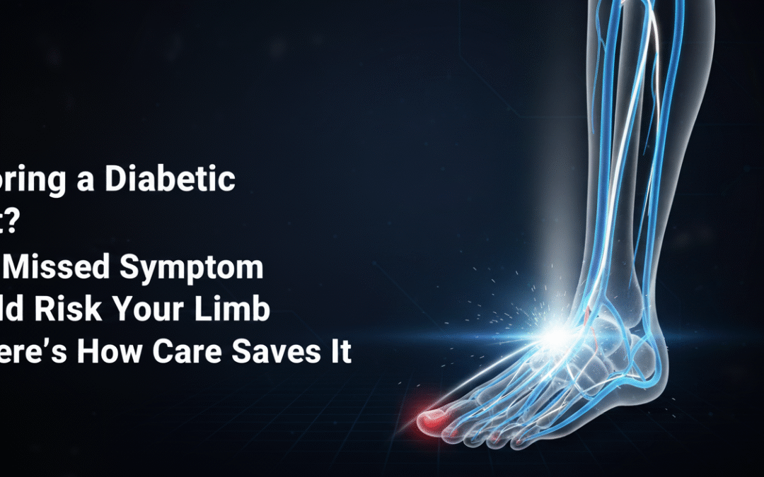 Ignoring a Diabetic Foot? One Missed Symptom Could Risk Your Limb — Here’s How Vascular Care Saves It